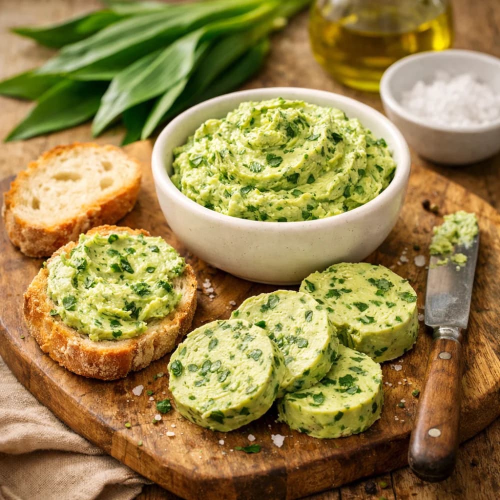 Aromatic Wild Garlic Butter – Your Spring Greeting for the Kitchen