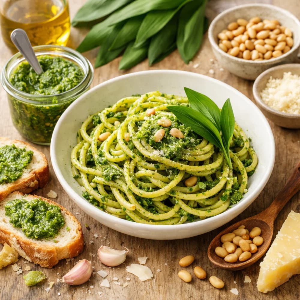Aromatic Wild Garlic Pesto – The Herald of Spring for Your Kitchen