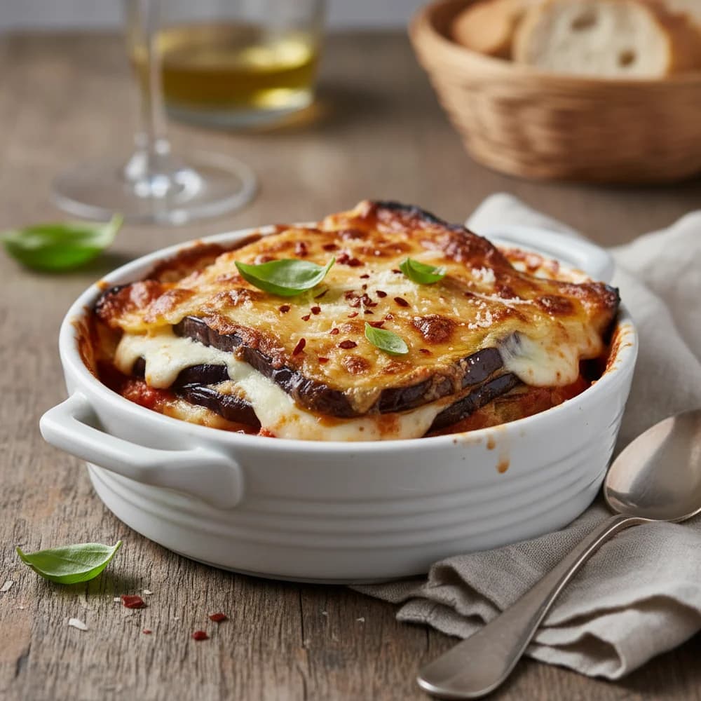 Sicilian-Style Eggplant Parmigiana