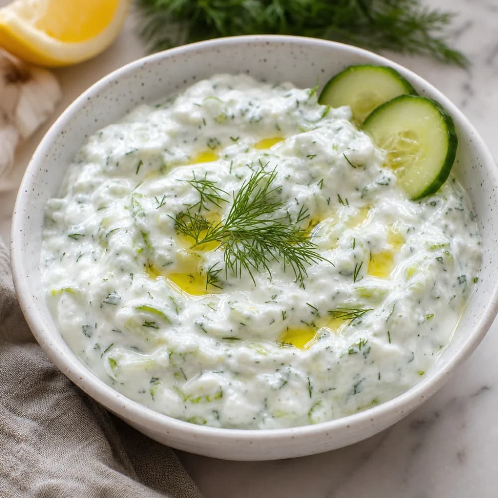 Creamy Homemade Tzatziki Sauce