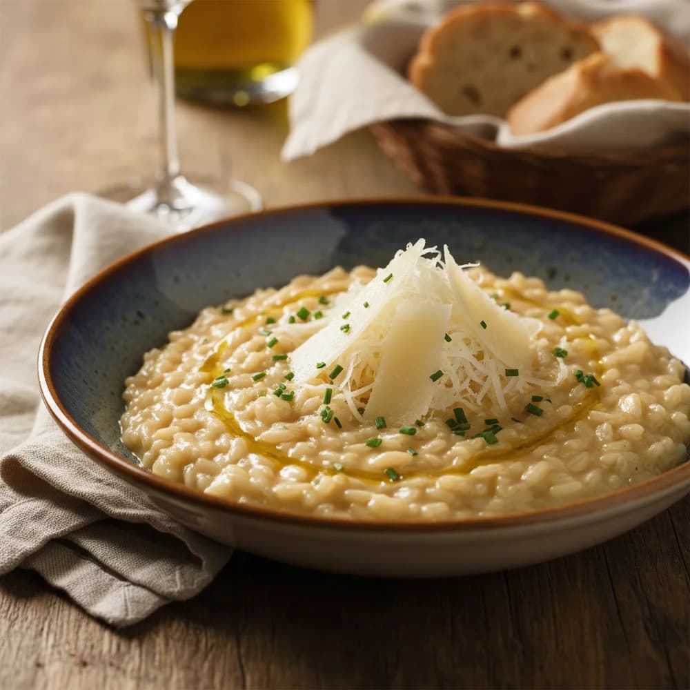 Creamy Risotto alla Parmigiana – A Classic That Melts in Your Mouth