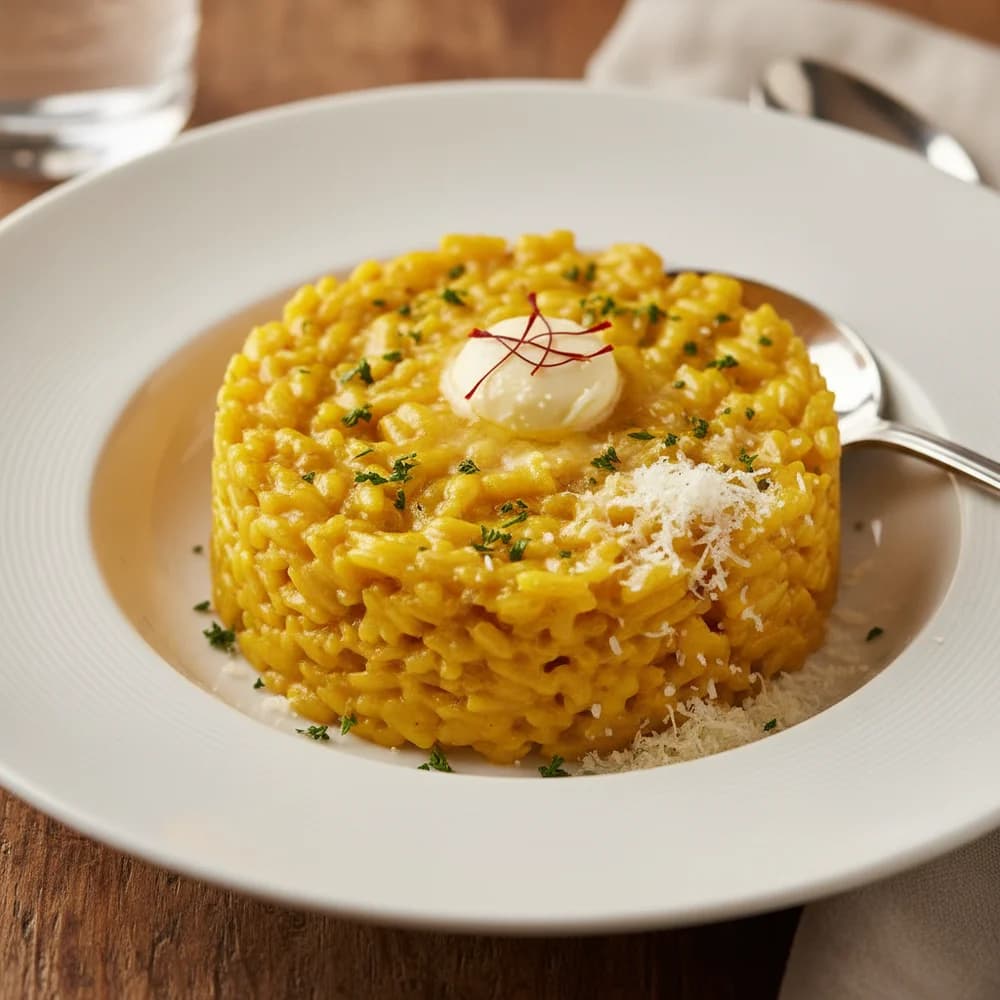 Creamy Risotto Milanese – Sunshine on Your Plate