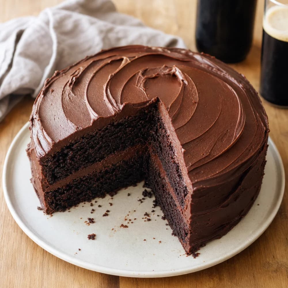 Dad's Decadent Chocolate Stout Cake