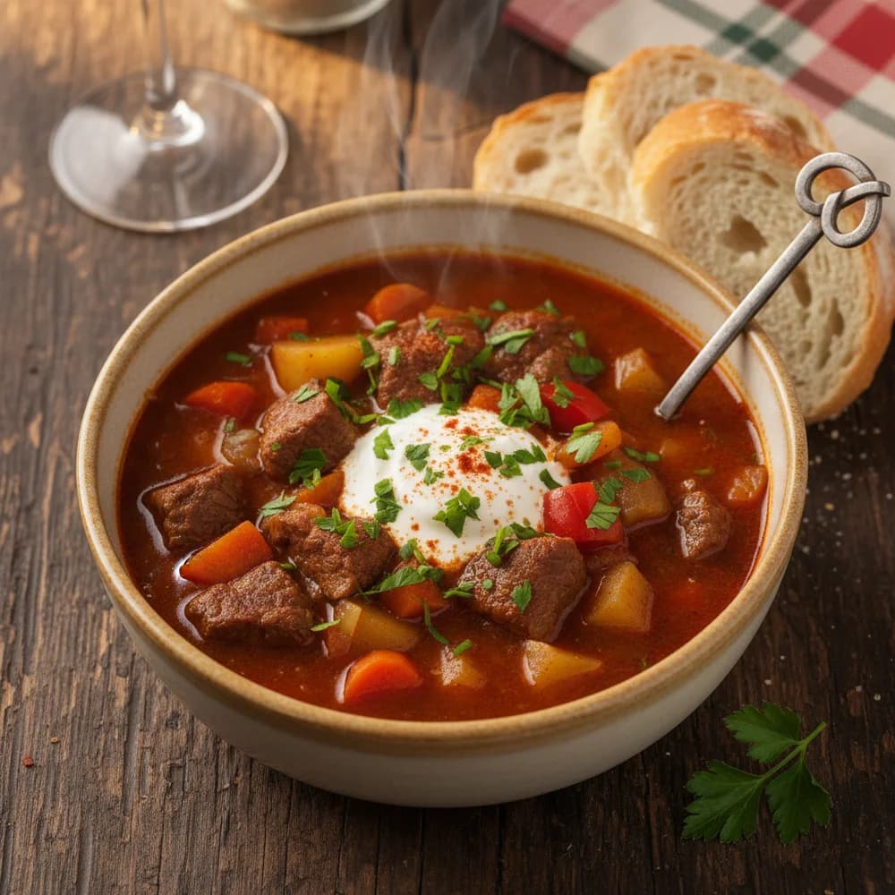 Grandma's Hearty Beef Goulash