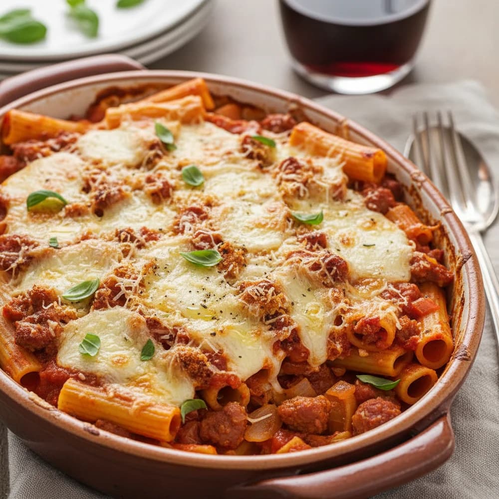 Hearty Baked Pasta – Your Italian Comfort Food