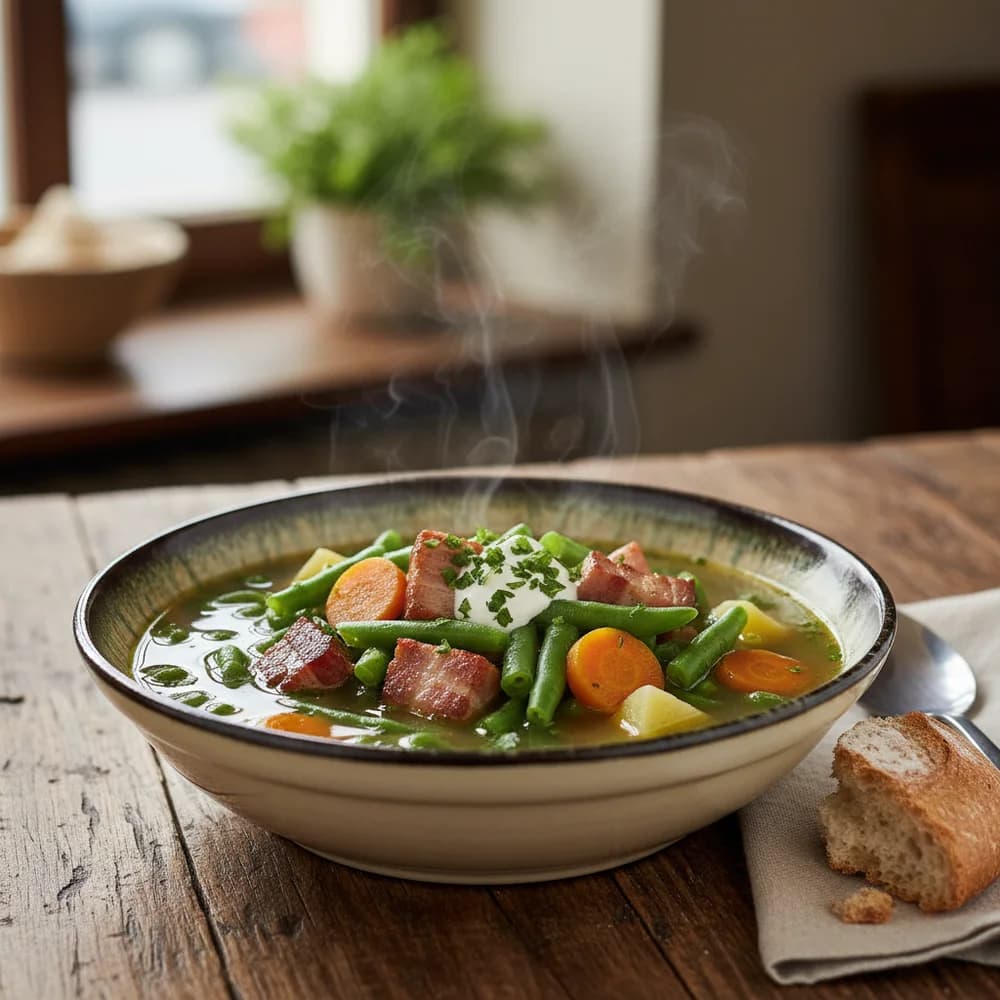 Grandma's Hearty Green Bean Soup