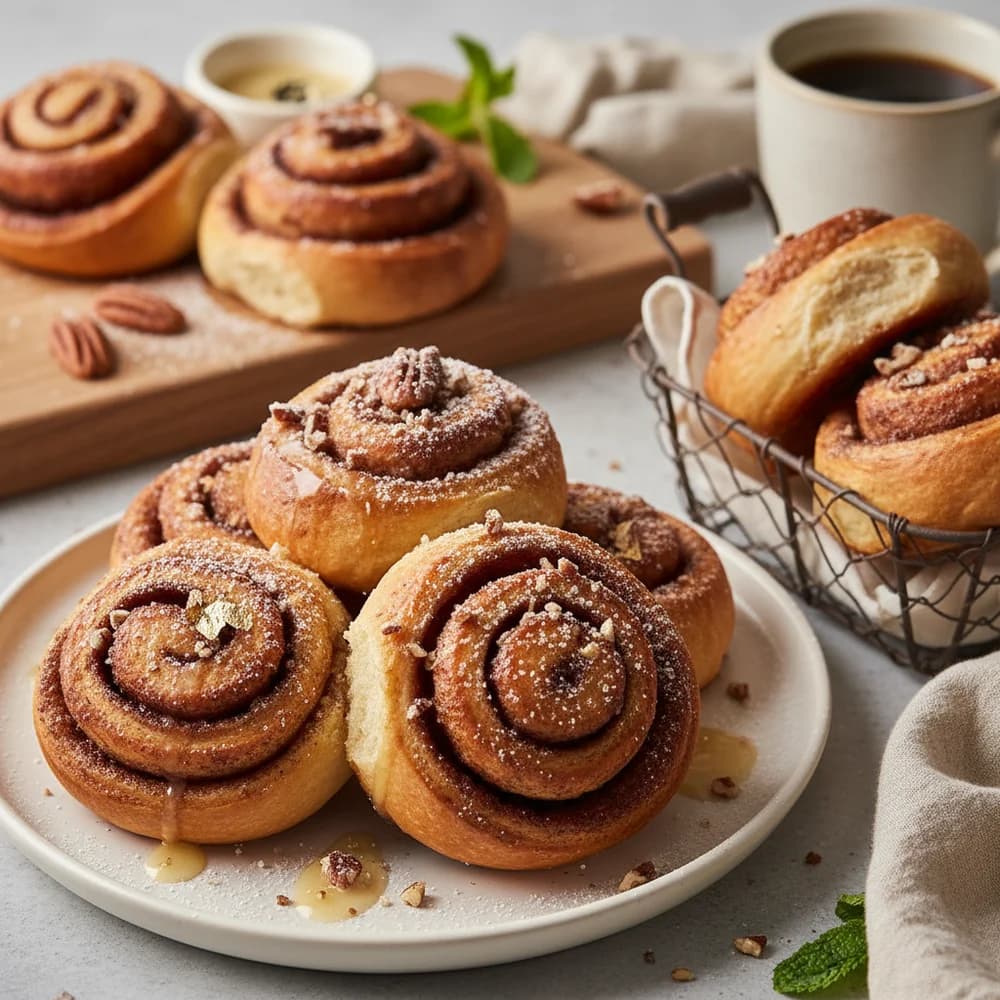 Heavenly Air Fryer Cinnamon Rolls