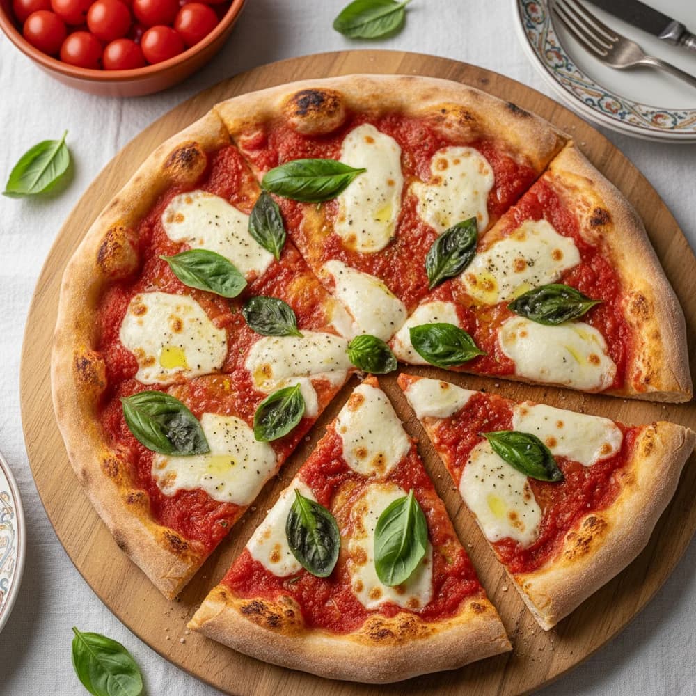 Classic Pizza Margherita – A Taste of Naples at Home
