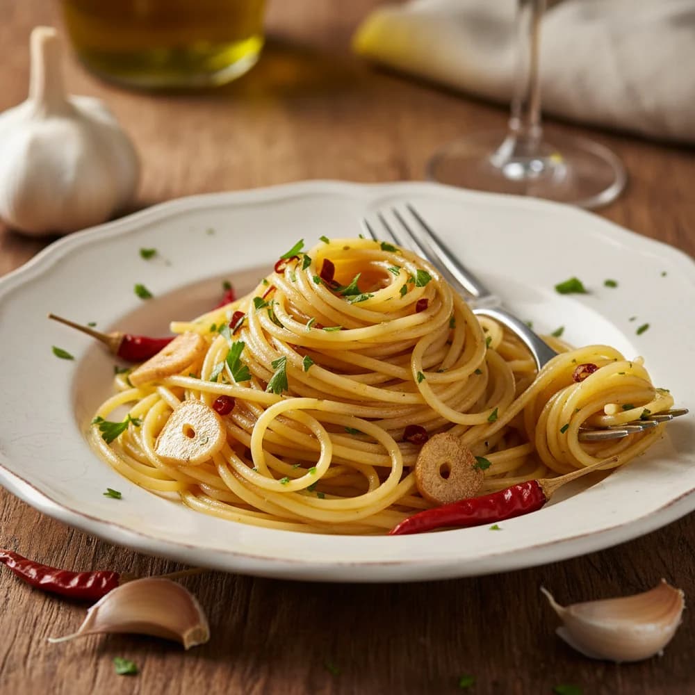 Classic Spaghetti Aglio e Olio: Simple Perfection