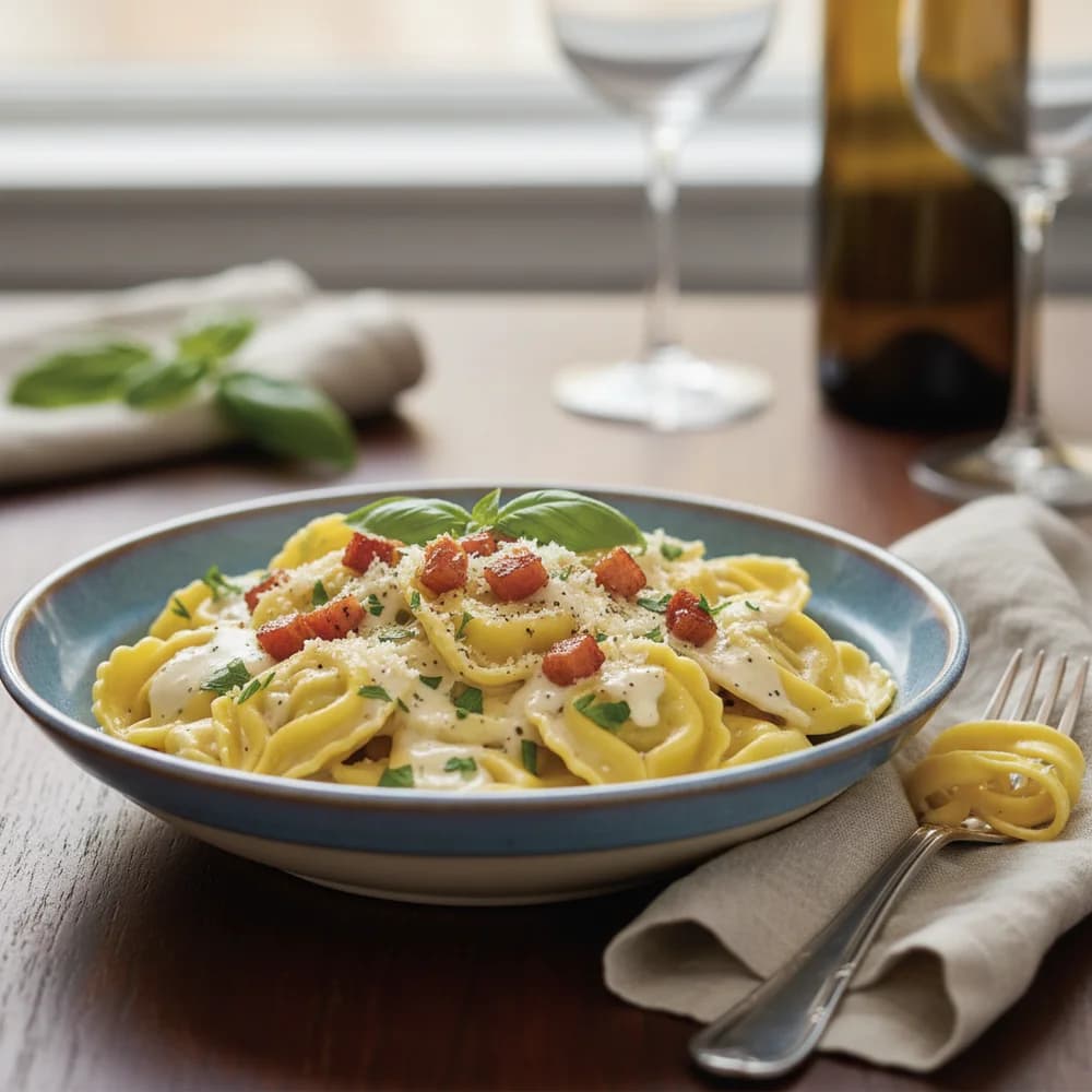 Classic Tortellini alla Panna – Creamy Italian Delight