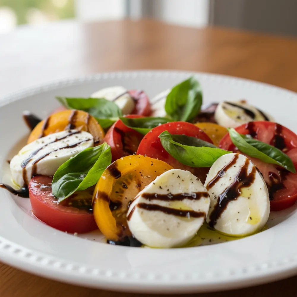 Classic Caprese Salad – A Touch of Italy on Your Plate