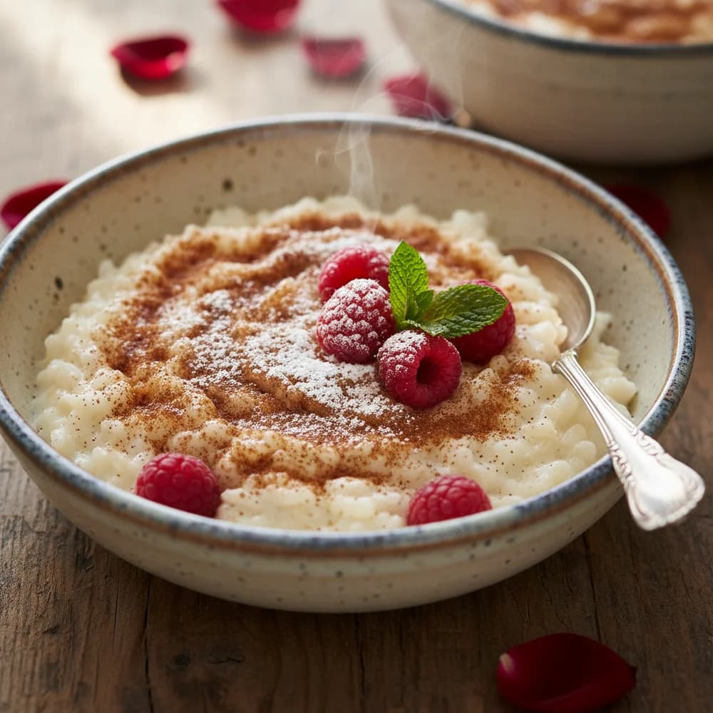 Classic Vanilla Rice Pudding