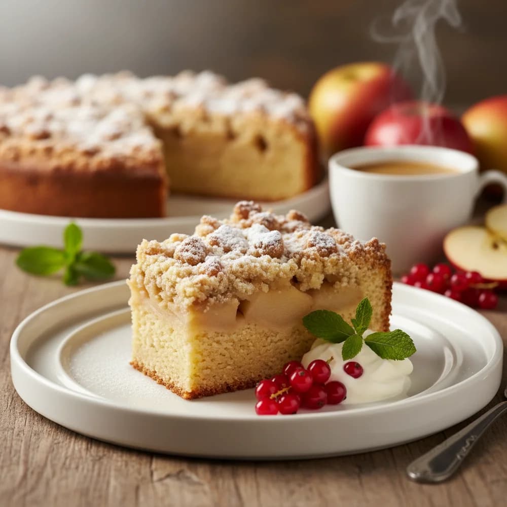 Classic Grandma's Apple Pie with Crunchy Crumbles