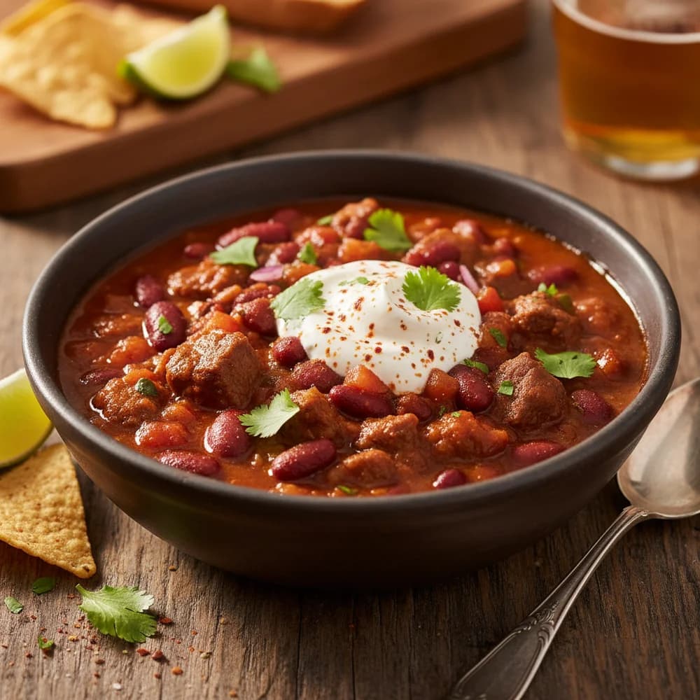 Classic Chili Con Carne – Hearty & Spicy