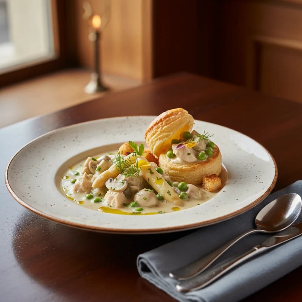 Classic Grandma's Chicken Fricassee