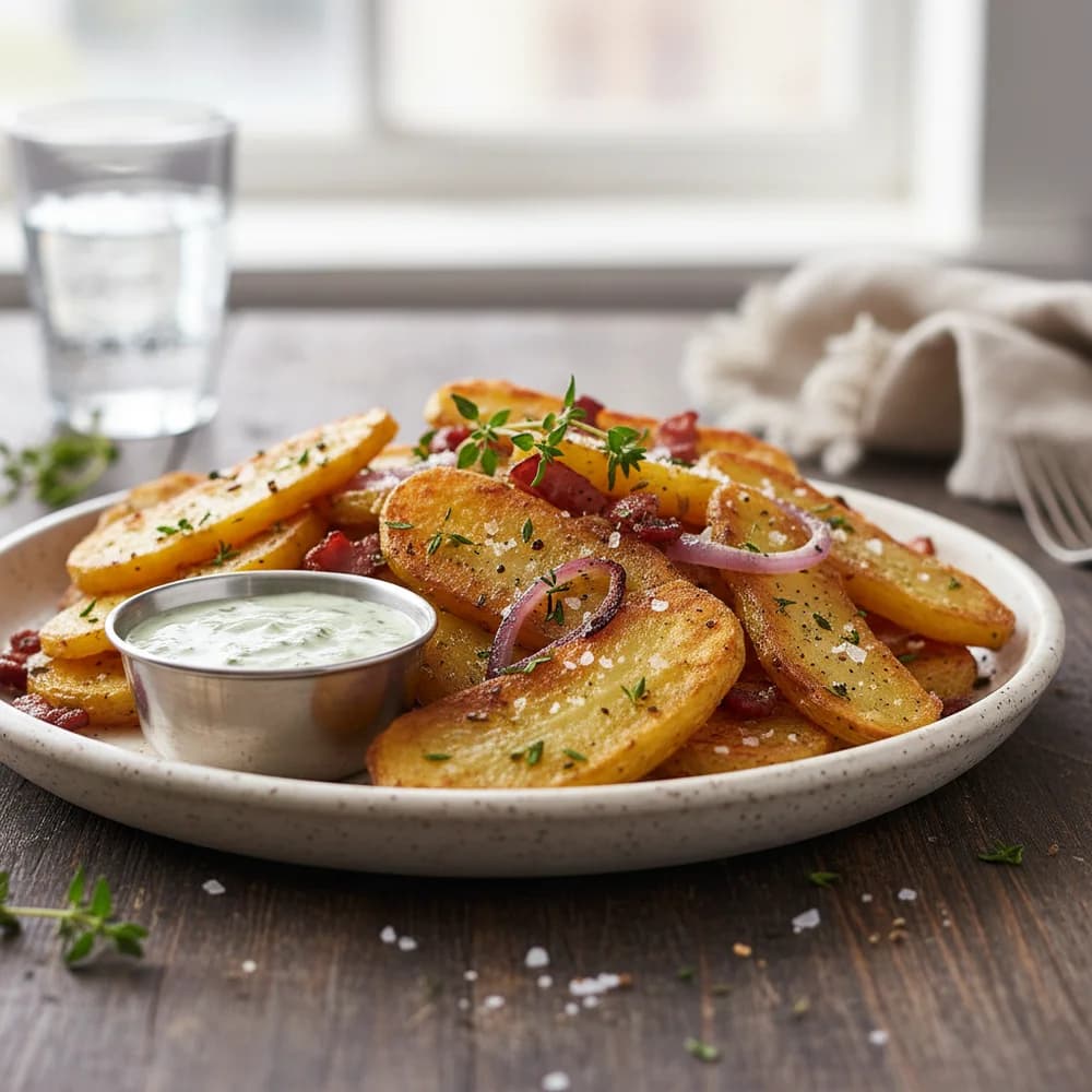Crispy Air Fryer Roasted Potatoes with Rosemary