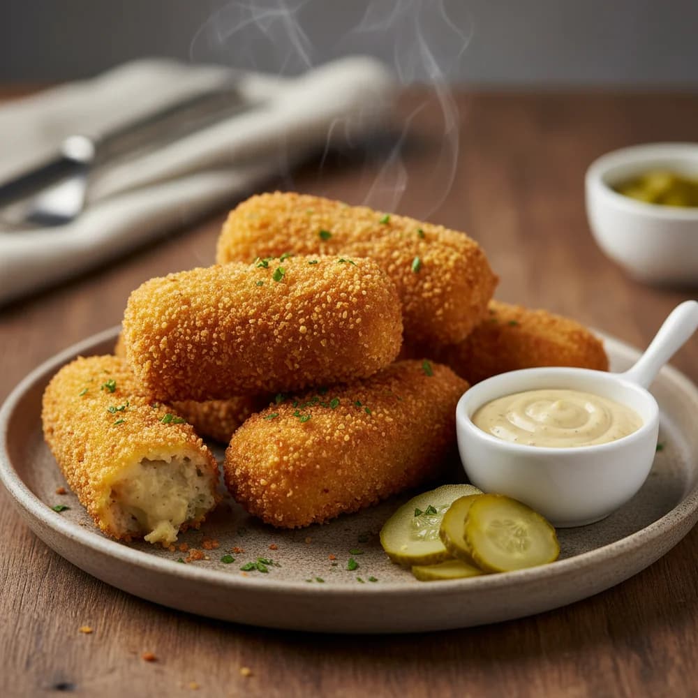 Crispy Air Fryer Croquettes – Golden Brown and Irresistible