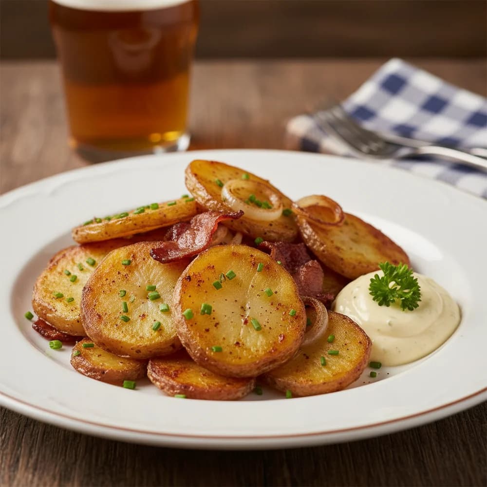 Grandma's Crispy Fried Potatoes