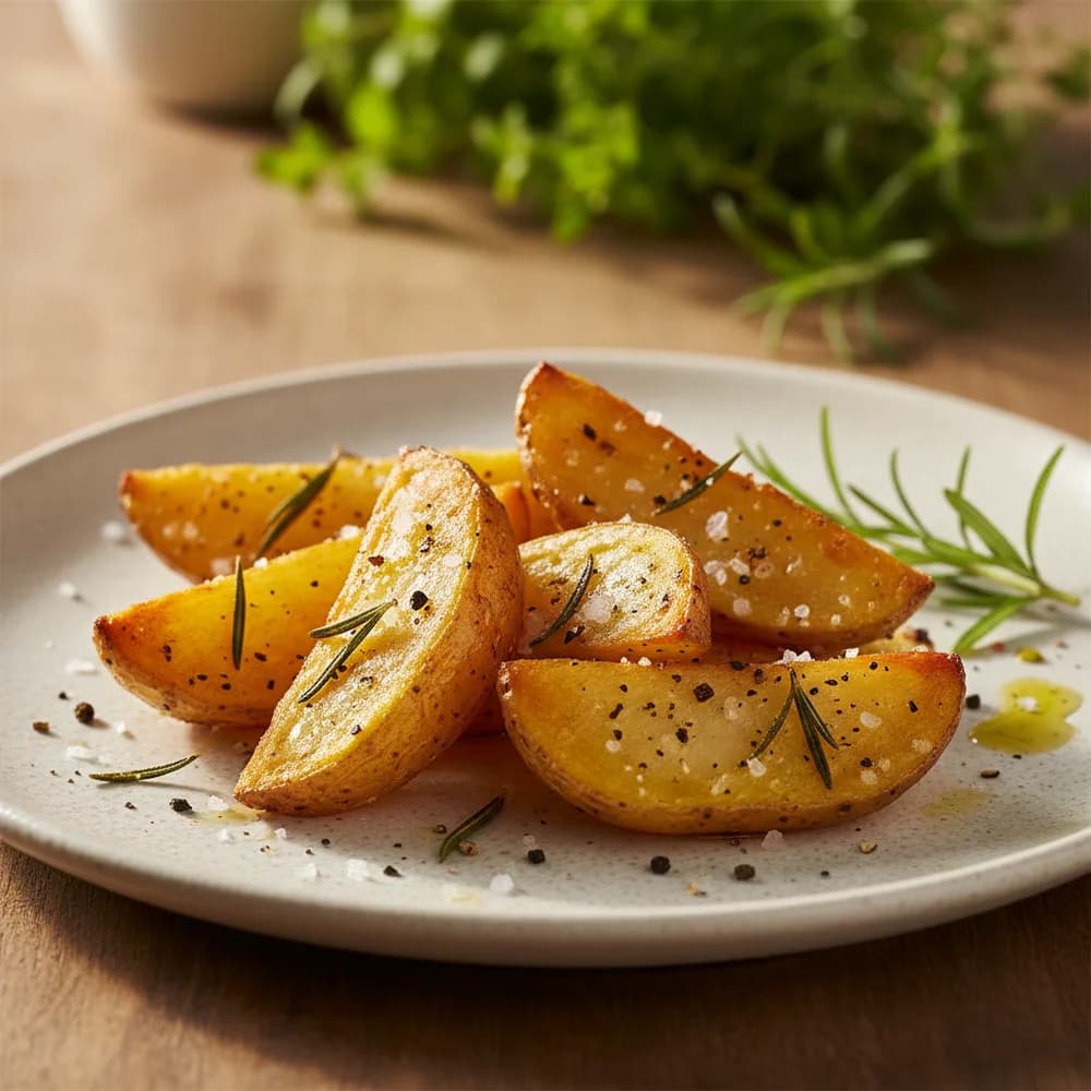 Crispy Rosemary Air Fryer Potatoes