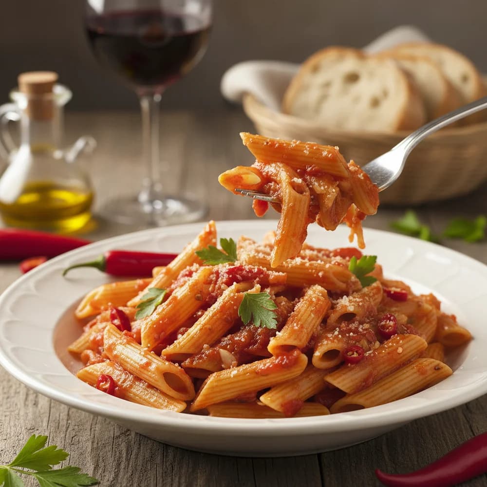 Penne all'Arrabbiata – The Fiery Classic