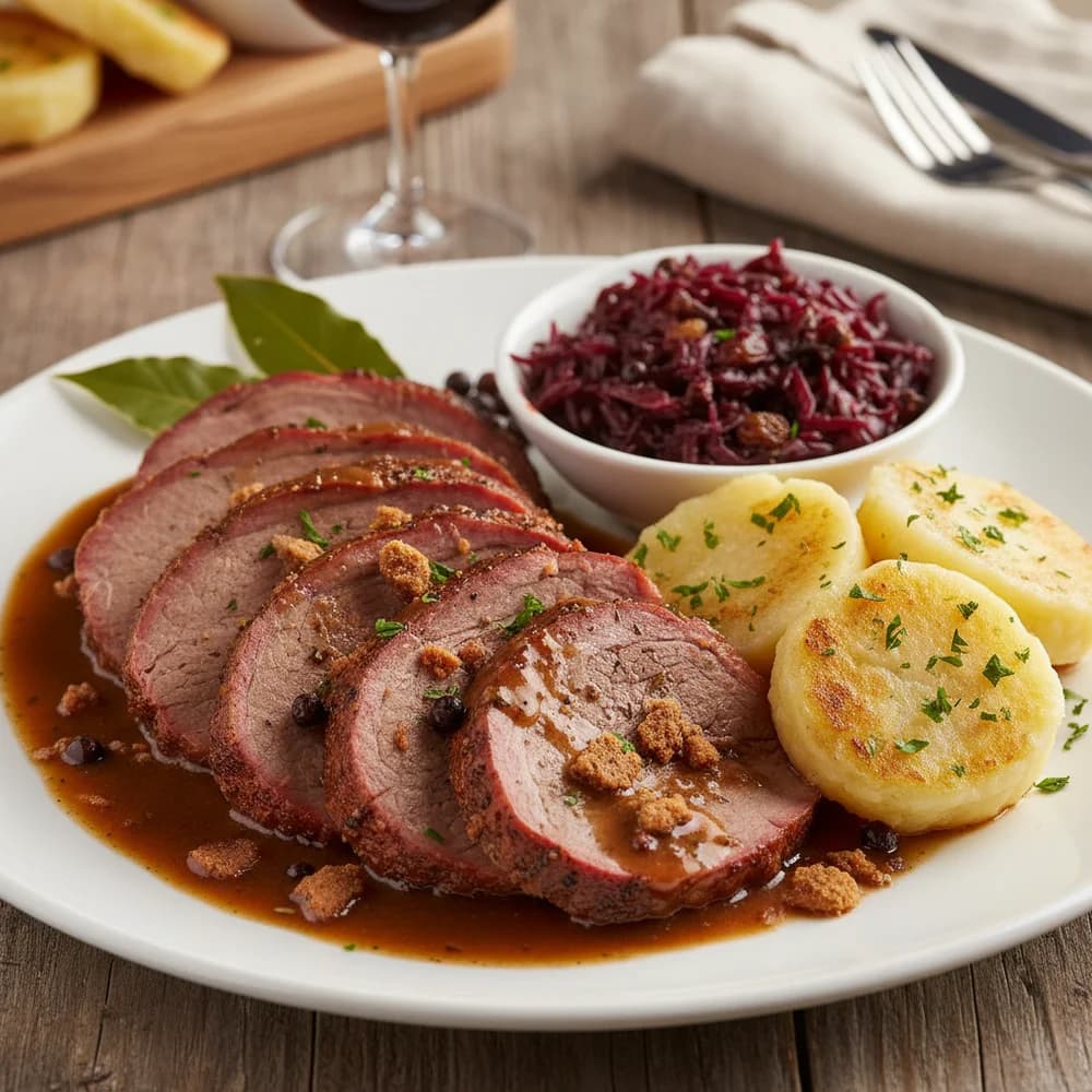 Rhenish Sauerbraten: A Feast for the Senses