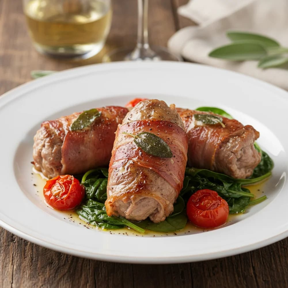 Saltimbocca alla Romana – Juicy Veal Cutlets with Sage and Prosciutto