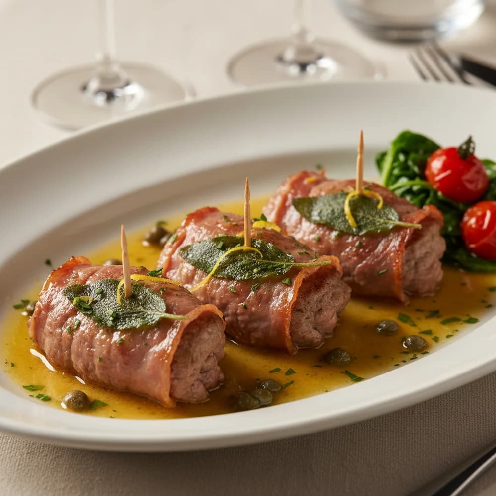 Saltimbocca alla Romana – Juicy Veal Cutlets with Sage and Prosciutto