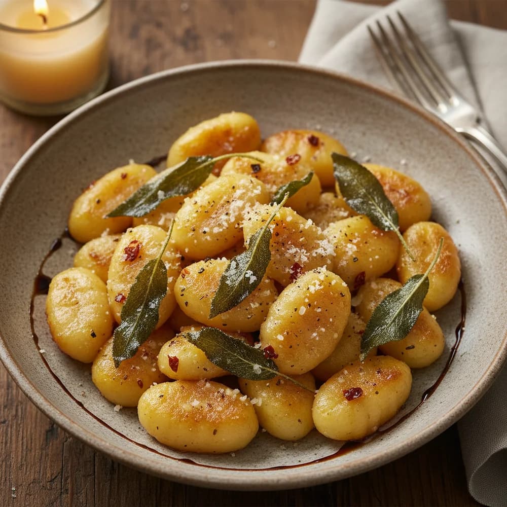 Velvety Gnocchi in Fragrant Sage Butter