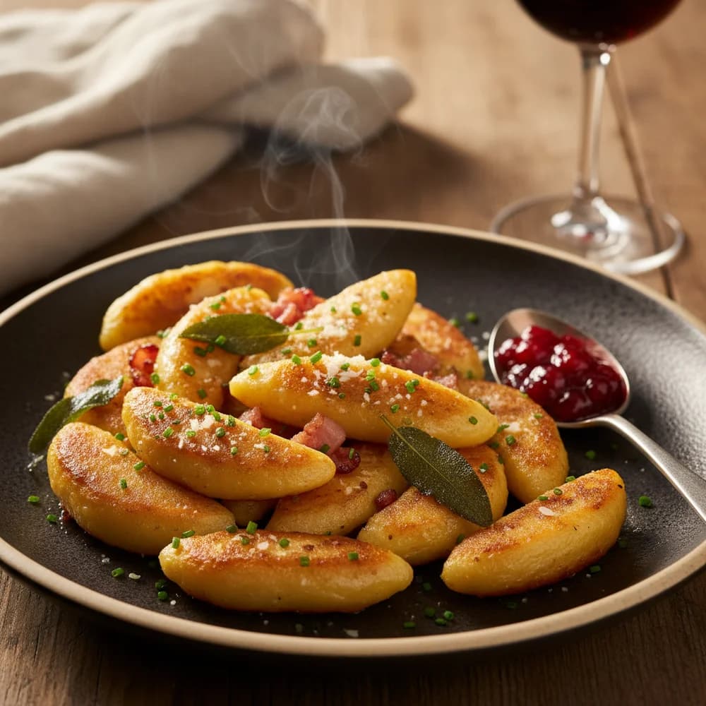 Swabian Schupfnudeln with Brown Butter and Sage