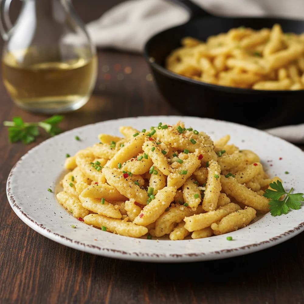 Swabian Spätzle – Golden Noodle Delight Made From Scratch