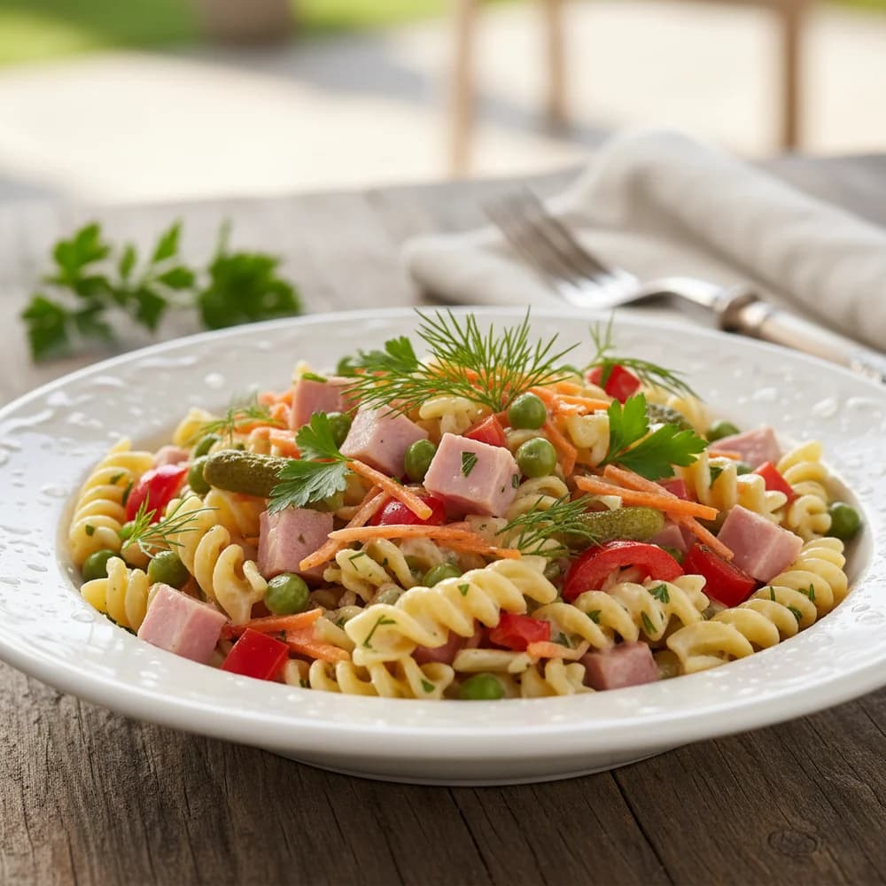 Summer Pesto Pasta Salad with Feta