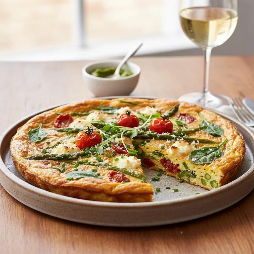 Sun-Kissed Mediterranean Frittata